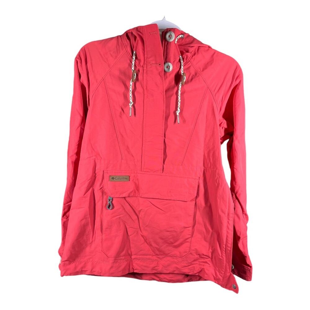 Columbia Women's South Canyon Creek Anorak Jacket Sm Water Resistant Nylon‎ Hike - Picture 2 of 16